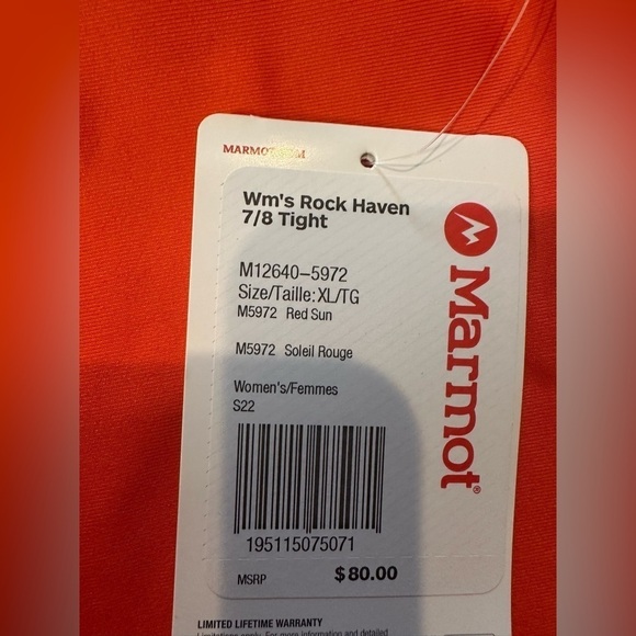 NWT Marmot Rock Haven Leggings XL - Picture 7 of 9